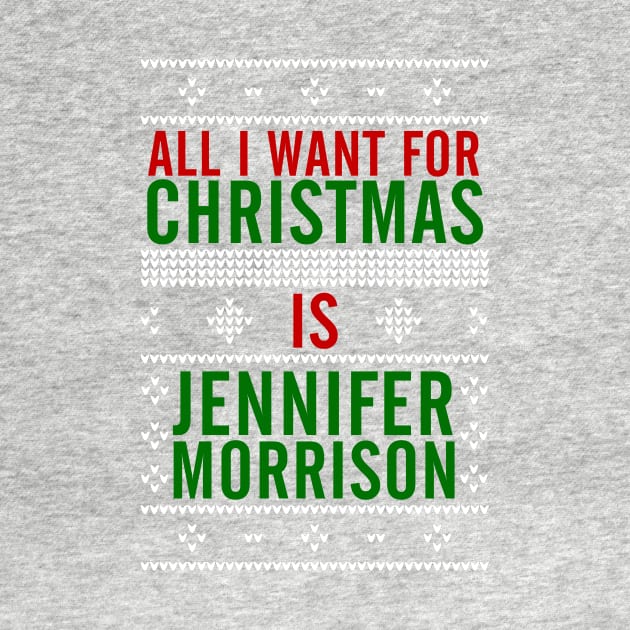 All I want for Christmas is Jennifer Morrison by AllieConfyArt